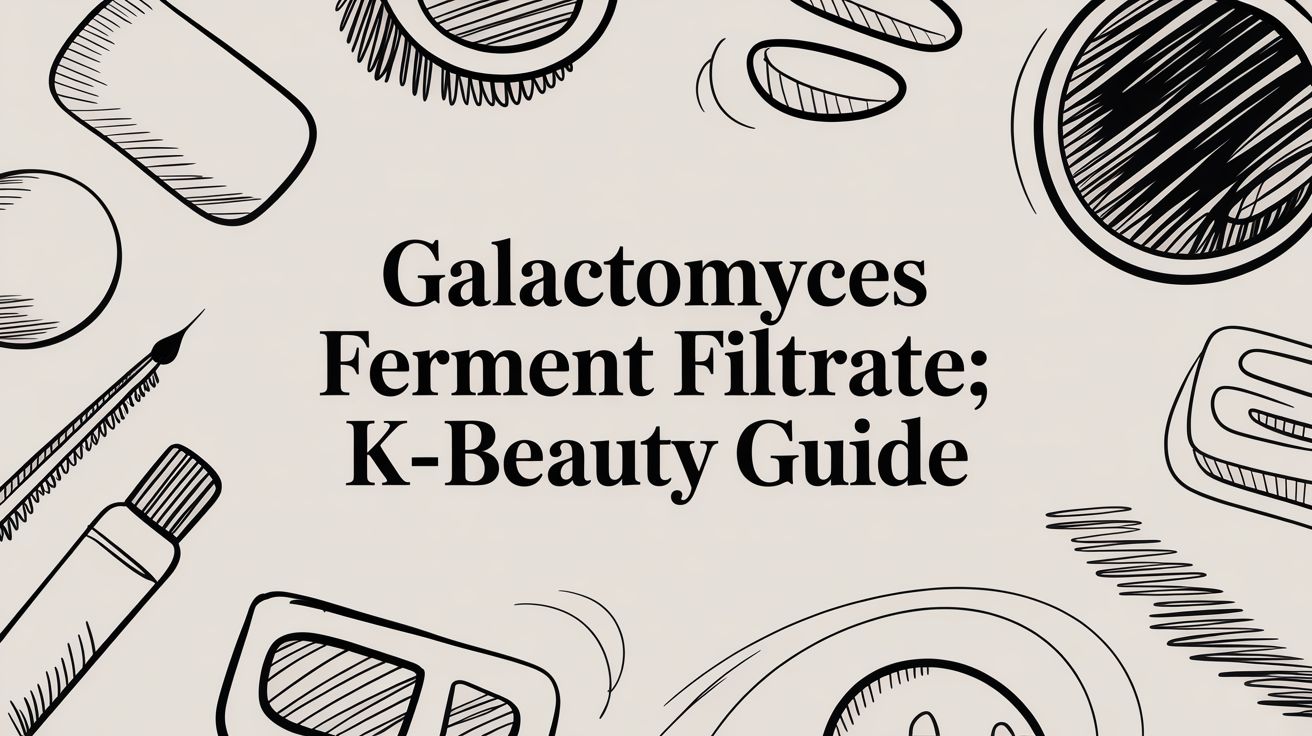 Galactomyces Ferment Filtrate: K-Beauty Guide