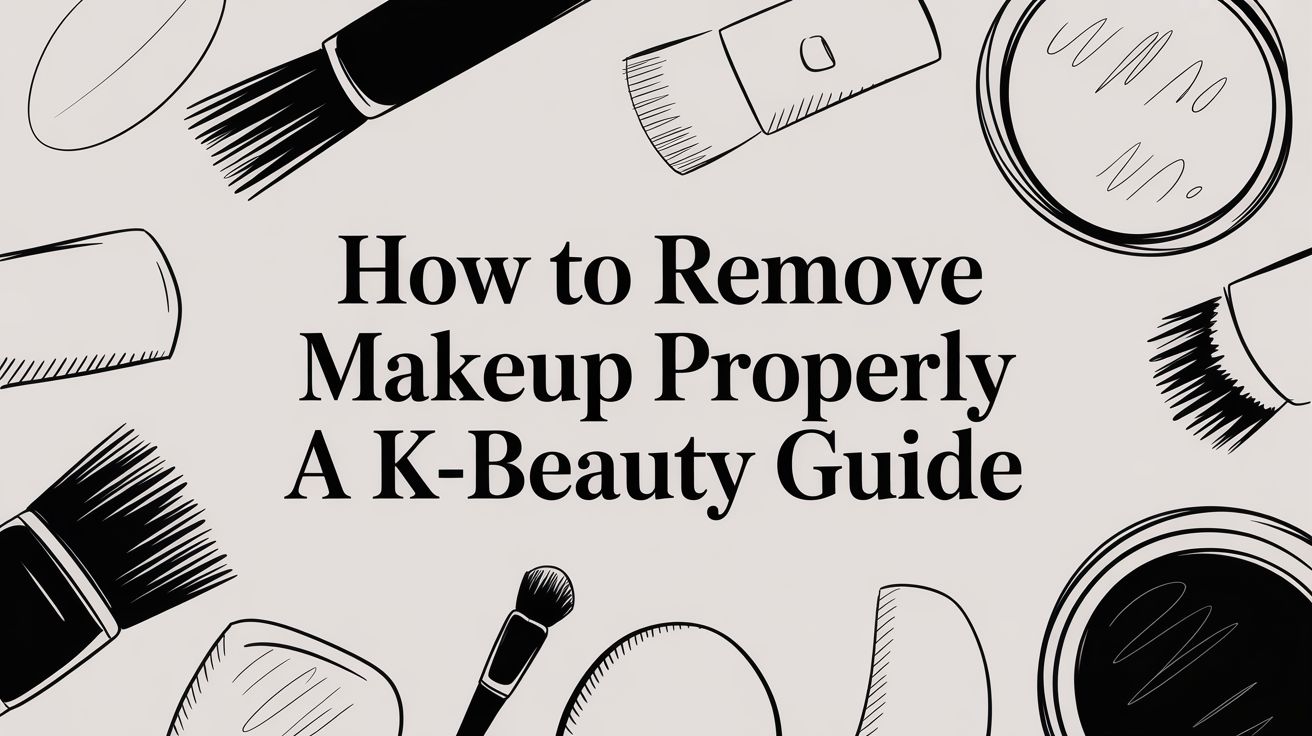 How to Remove Makeup Properly: The Definitive K-Beauty Guide
