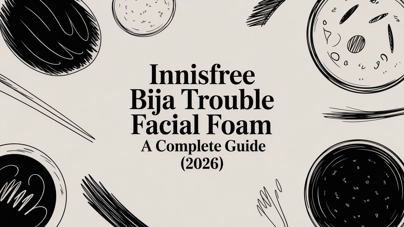 Innisfree Bija Trouble Facial Foam: A Complete Guide (2026)