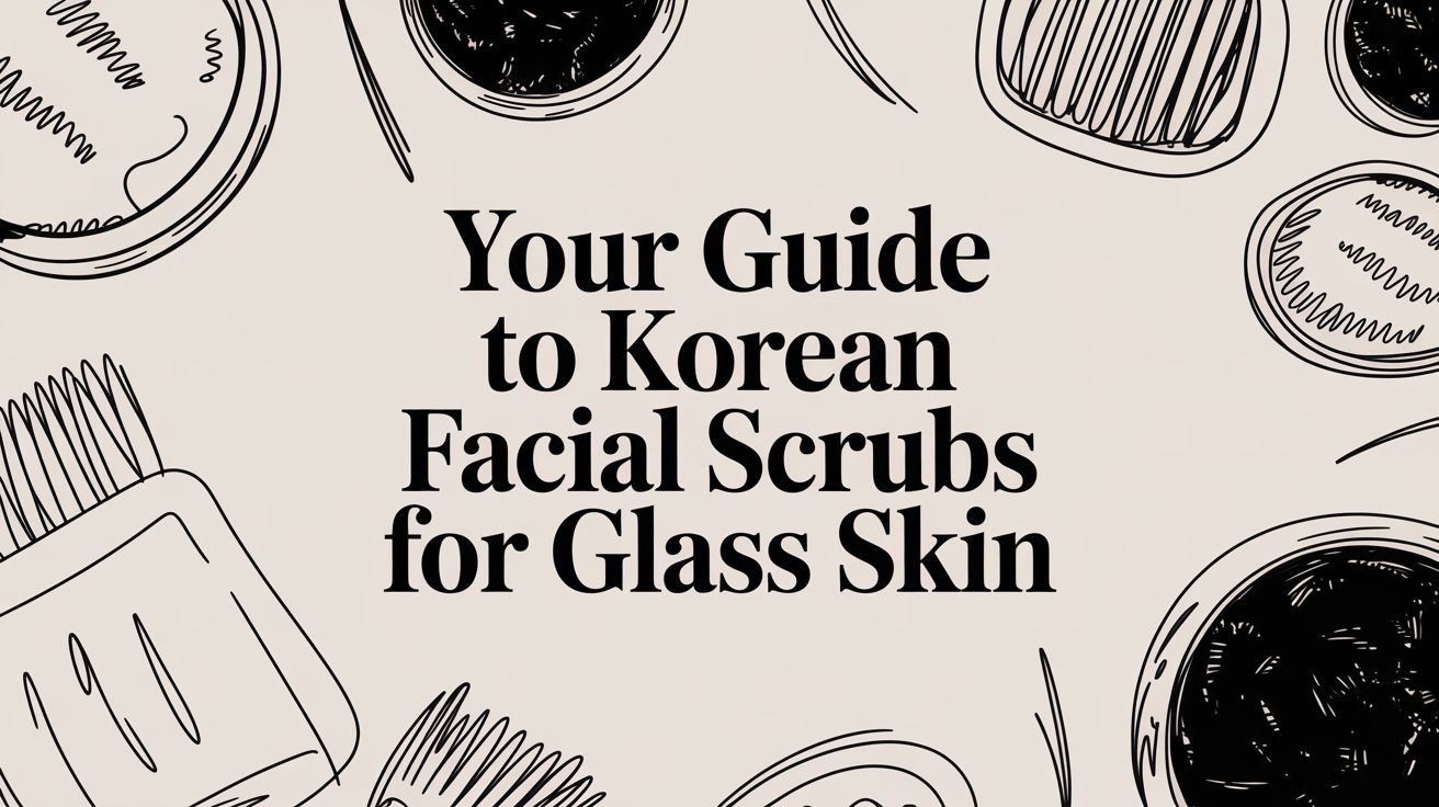 Your Guide to Korean Facial Scrubs for Glass Skin