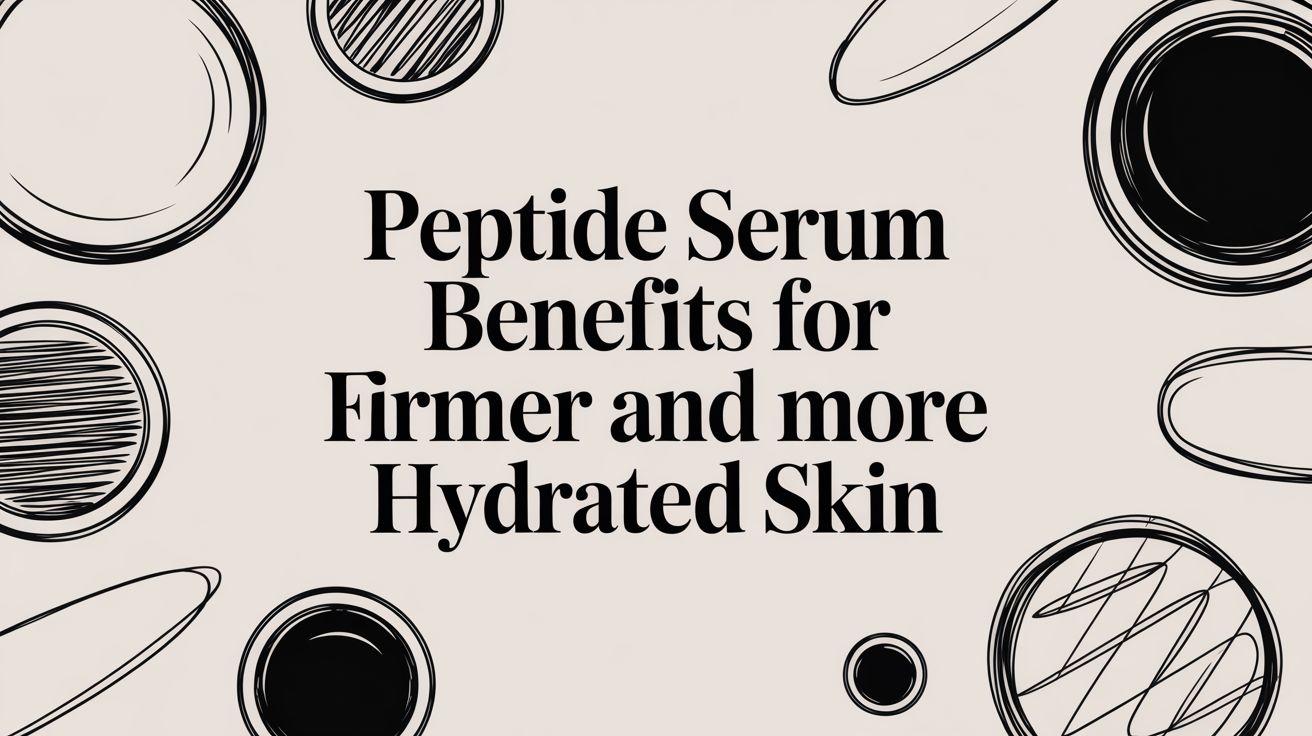 Peptide Serum Benefits for Firmer and More Hydrated Skin