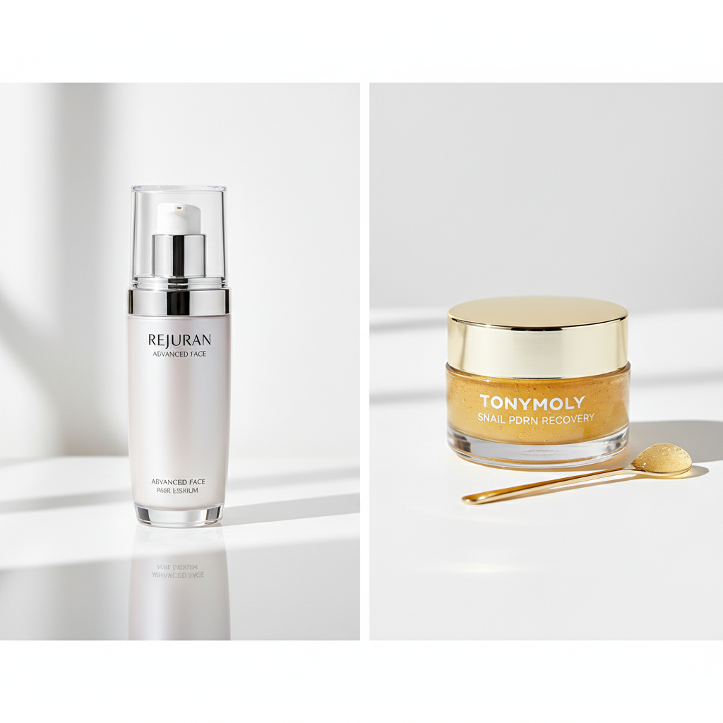 REJURAN Advanced Face vs TONYMOLY Snail PDRN: Which Is