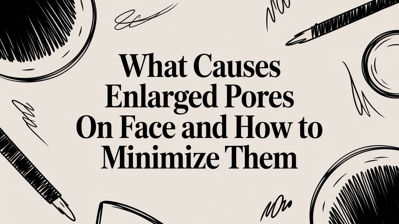 What Causes Enlarged Pores on Face and How to Minimize Them