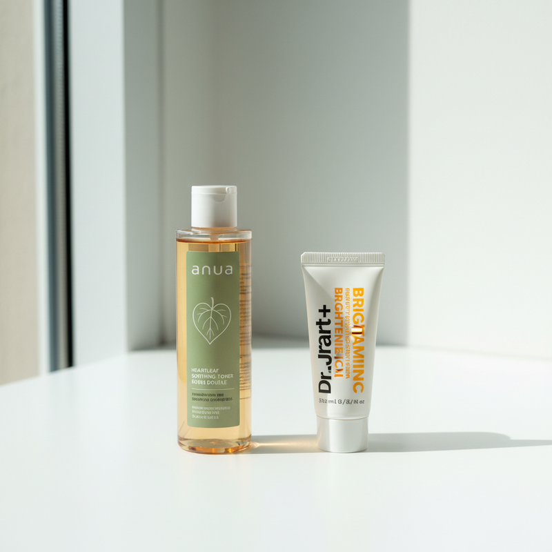 Anua Heartleaf Toner... vs Dr.jart+ Brightamin Brightening...: Which I