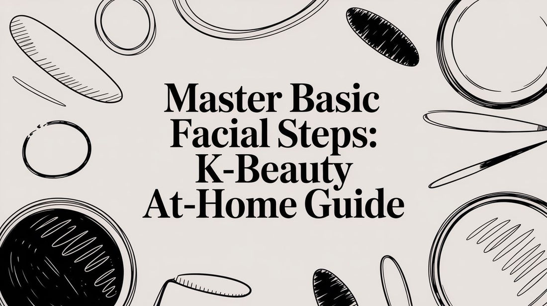 Master Basic Facial Steps: K-Beauty At-Home Guide