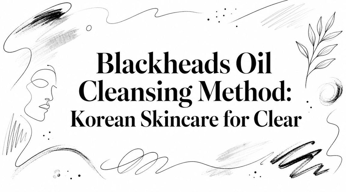 Blackheads Oil Cleansing Method: Korean Skincare for Clear