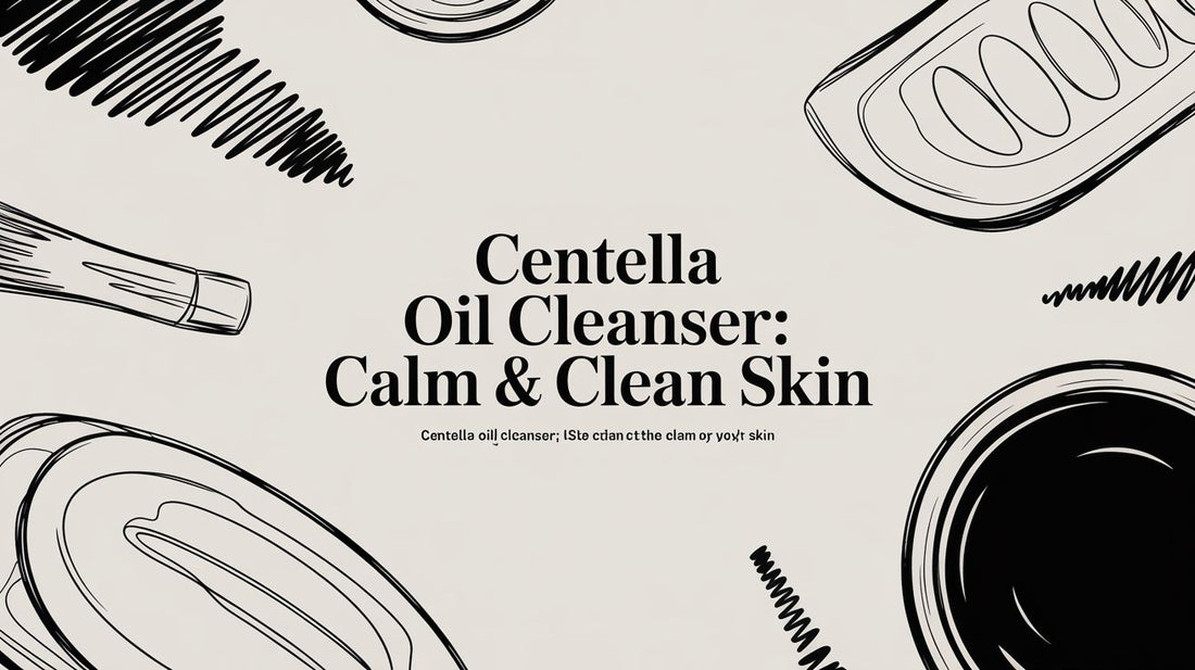 Centella Oil Cleanser: Calm & Clean Skin