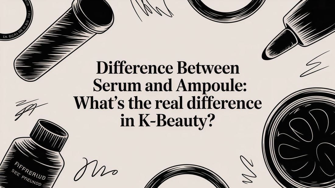 Serum vs Ampoule: The Real Difference in Your K-Beauty Routine
