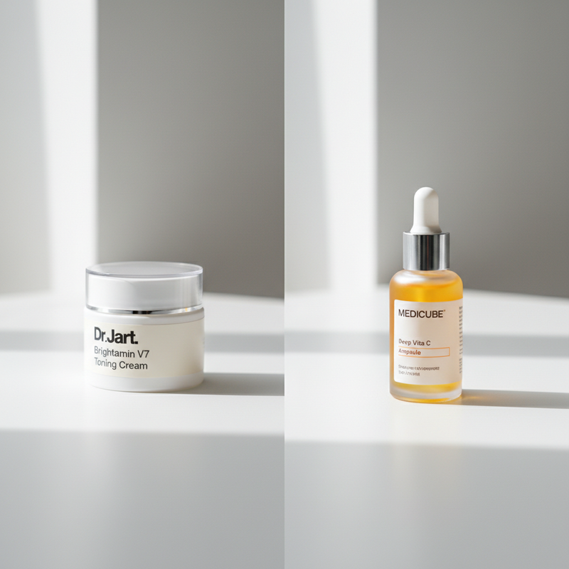 Dr.Jart+ Brightamin V7... vs medicube Deep Vita...: Which Is Better?