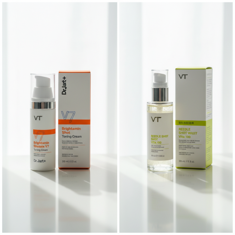 Dr.Jart+ Brightamin V7... vs VT Reedle Shot...: Which Is Better?