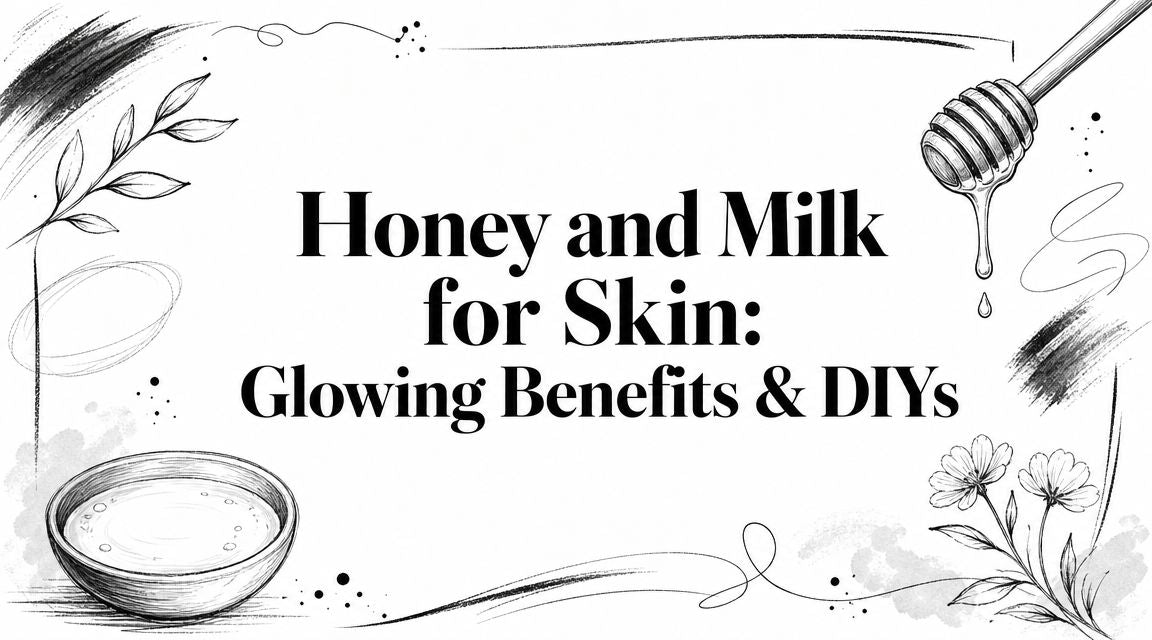 Honey and Milk for Skin: Glowing Benefits & DIYs