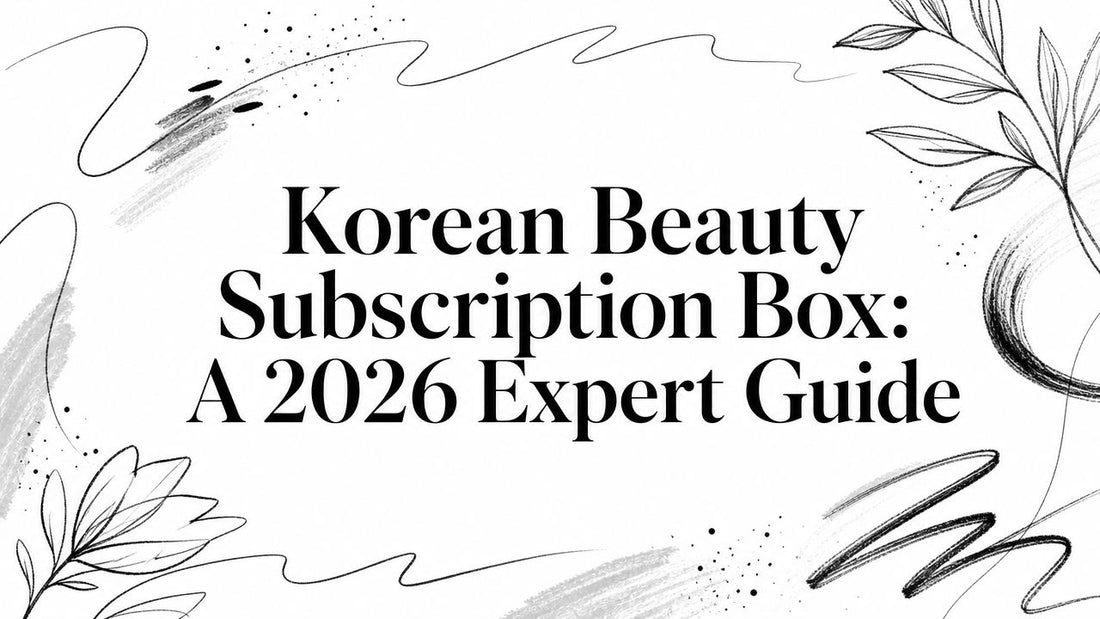 Korean Beauty Subscription Box: A 2026 Expert Guide