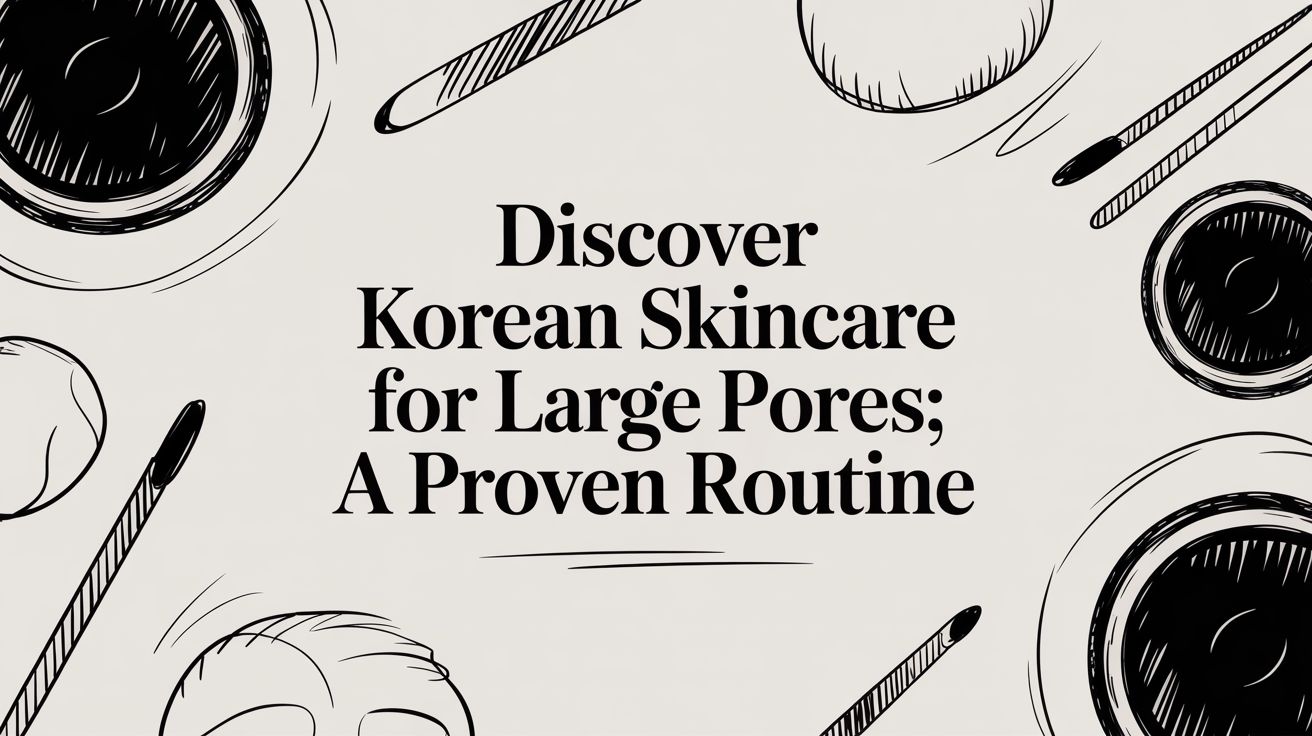 A K-Beauty Expert's Guide to Korean Skincare for Large Pores