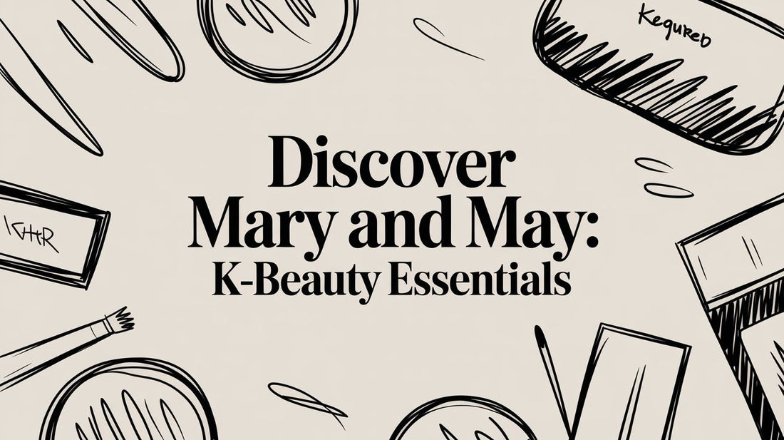 Discover mary and may: K-Beauty Essentials
