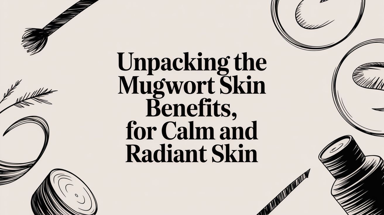Unpacking the Mugwort Skin Benefits for Calm, Radiant Skin