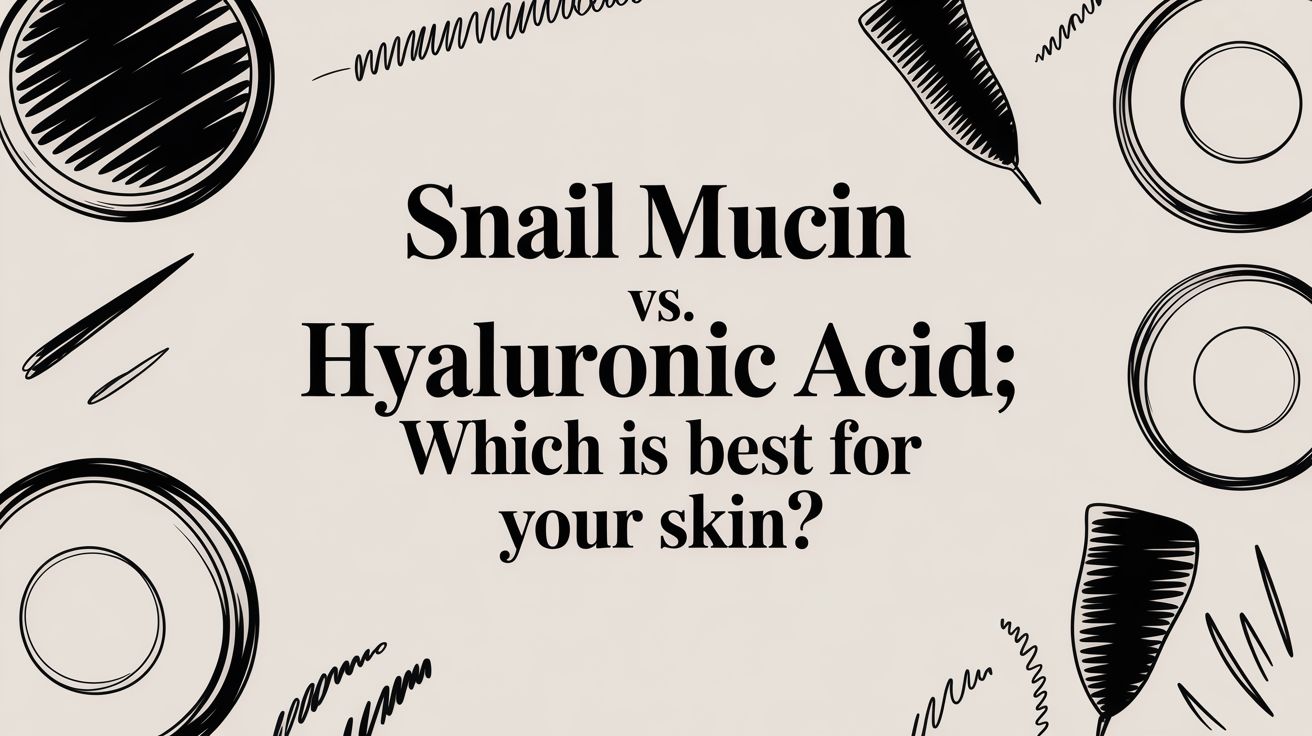 Snail Mucin vs. Hyaluronic Acid: Which Is Best for Your Skin?