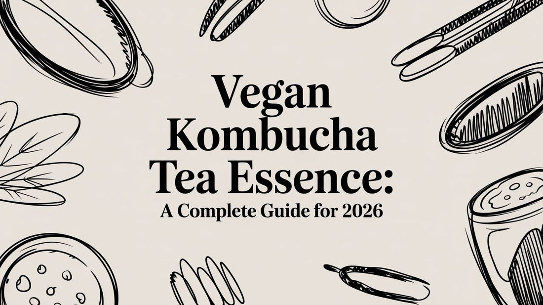 Vegan Kombucha Tea Essence: A Complete Guide for 2026