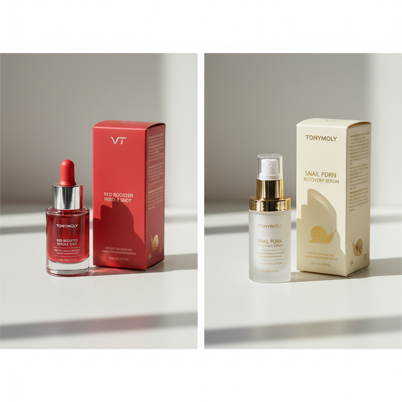 VT Red Booster... vs TONYMOLY Snail PDRN...: Which Is Better?
