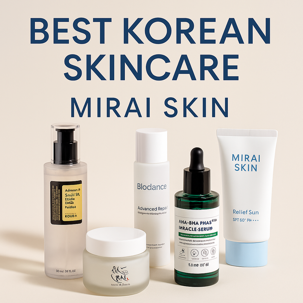 Beste koreanische Hautpflege
