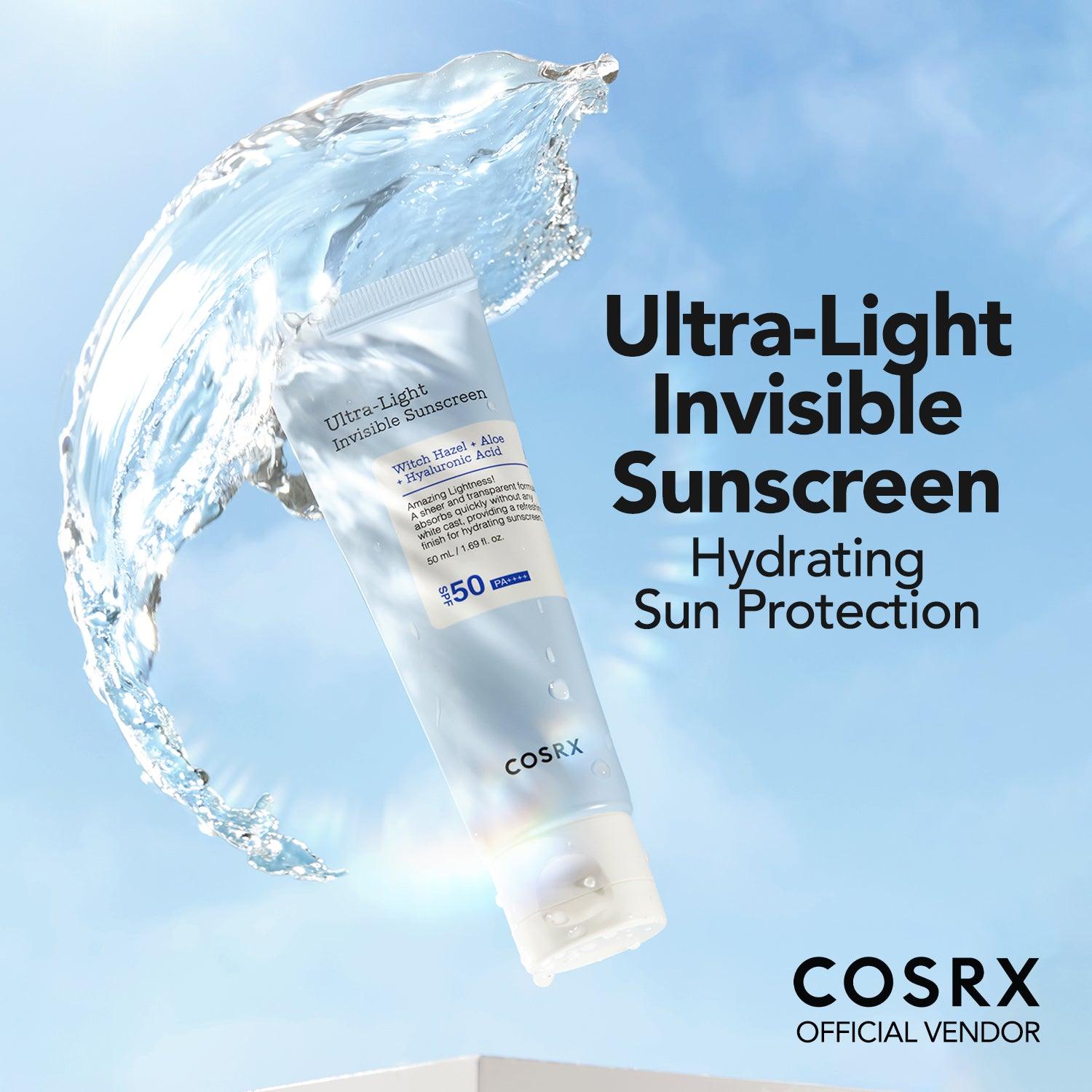 COSRX Ultra-Light Invisible Sunscreen SPF50 PA++++ 50ml (Sun Cream)
