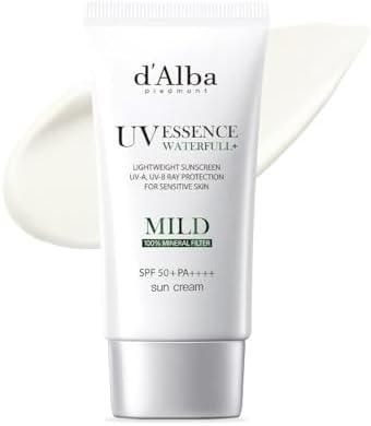 d'Alba Vegan Super Moisture Essence Sun Cream SPF 50+ PA++++ 50ml (Sunscreen)