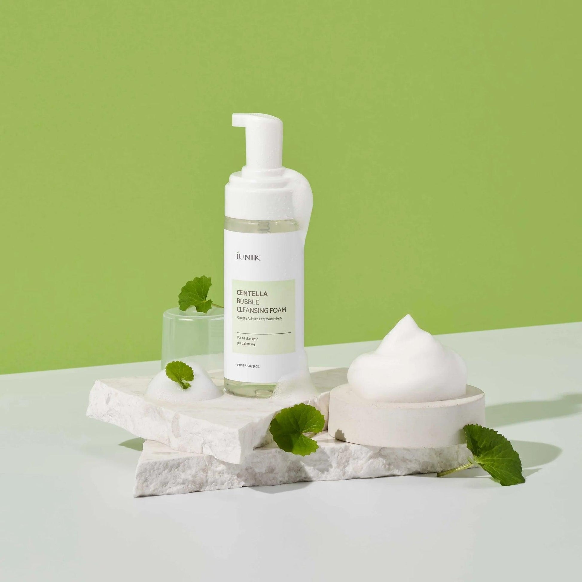 iUNIK Centella Bubble Cleansing Foam 150ml (Cleansers)