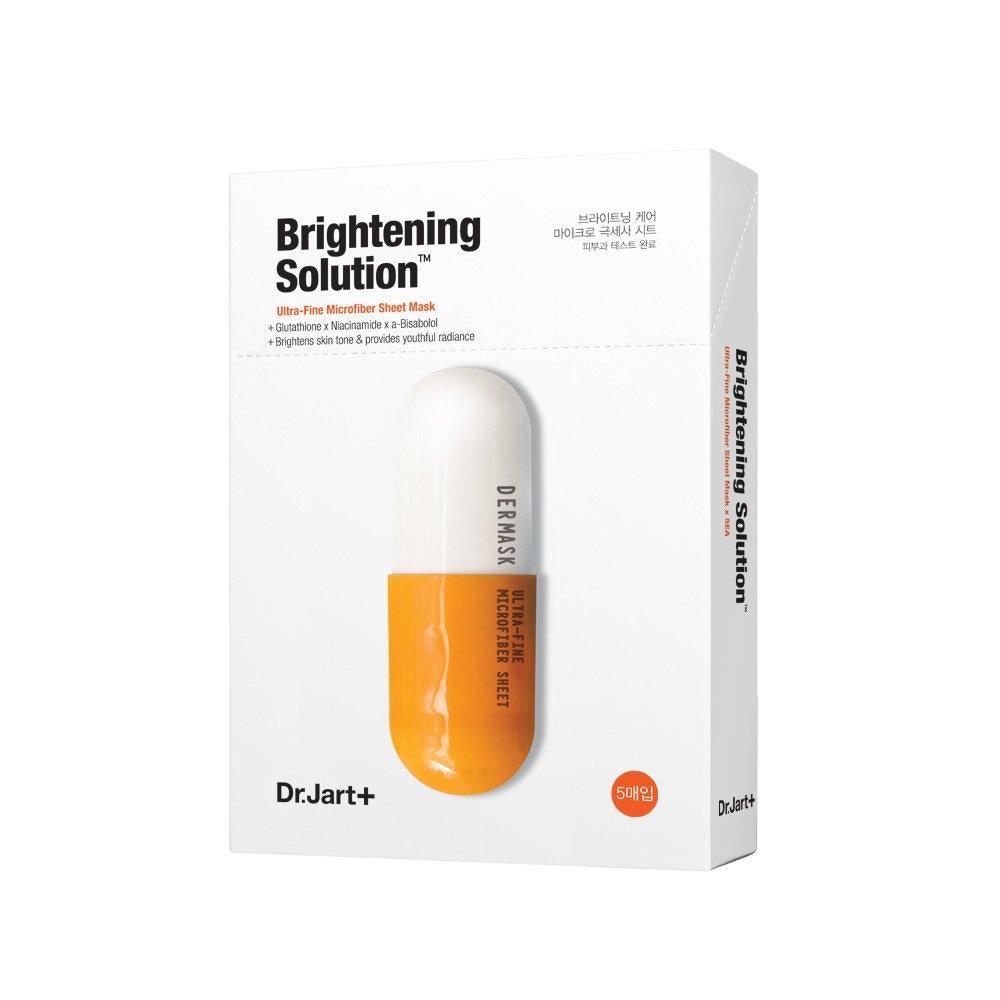 Dr.Jart+ DERMASK BRIGHTENING SOLUTION FACE MASK (5 Sheets) (Facial Mask)