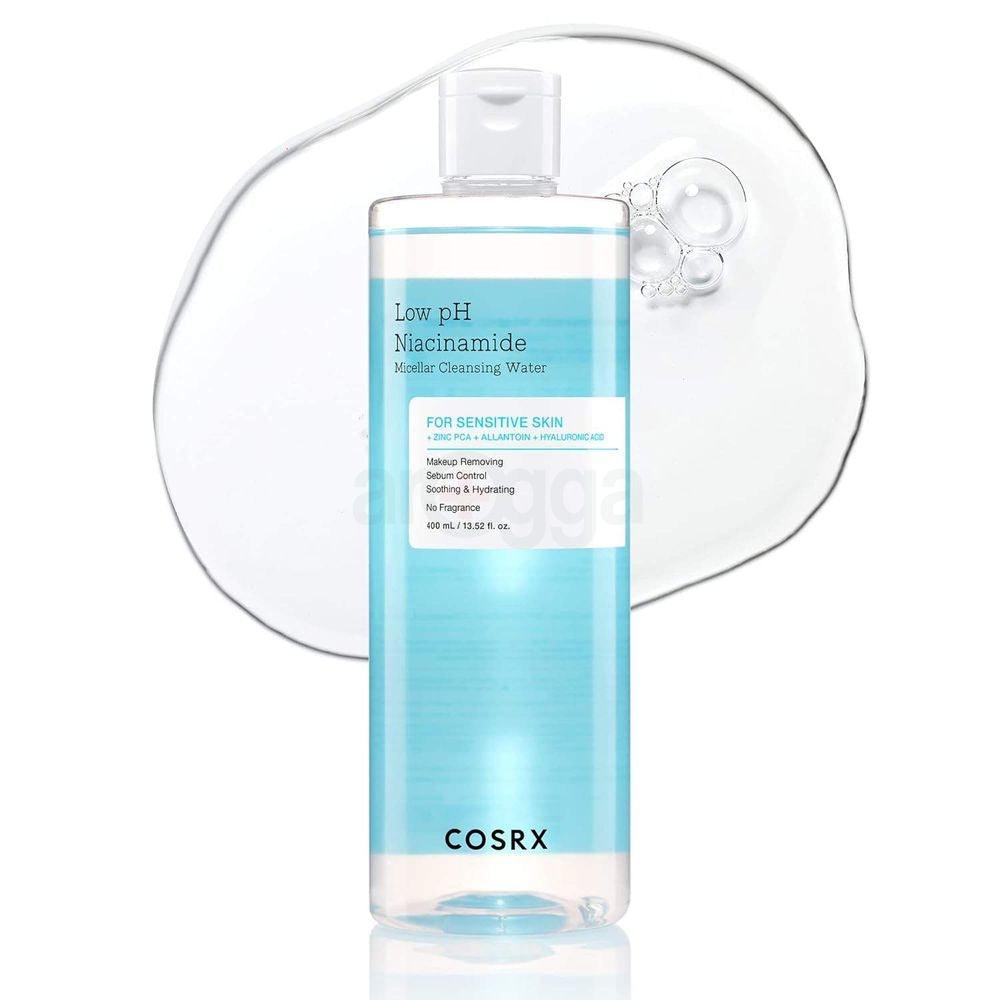 COSRX Low pH Niacinamide Micellar Cleansing Water 400ml (Cleansers)