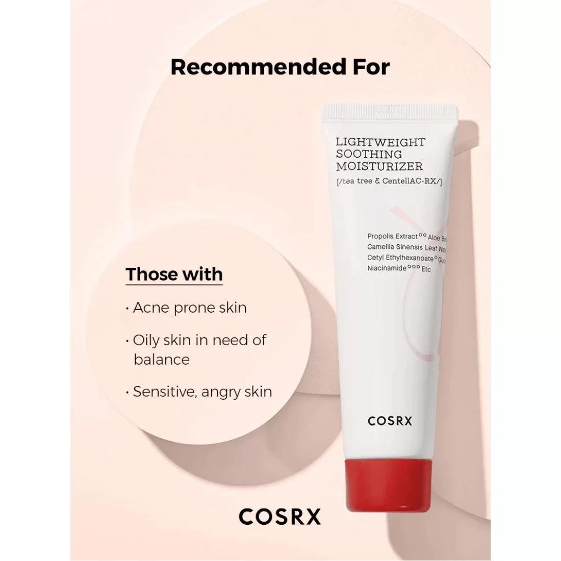 COSRX AC Collection Lightweight Soothing Moisturizer 80ml