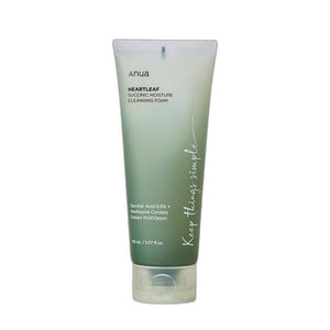Anua HEARTLEAF SUCCINIC MOISTURE CLEANSING FOAM 150ml