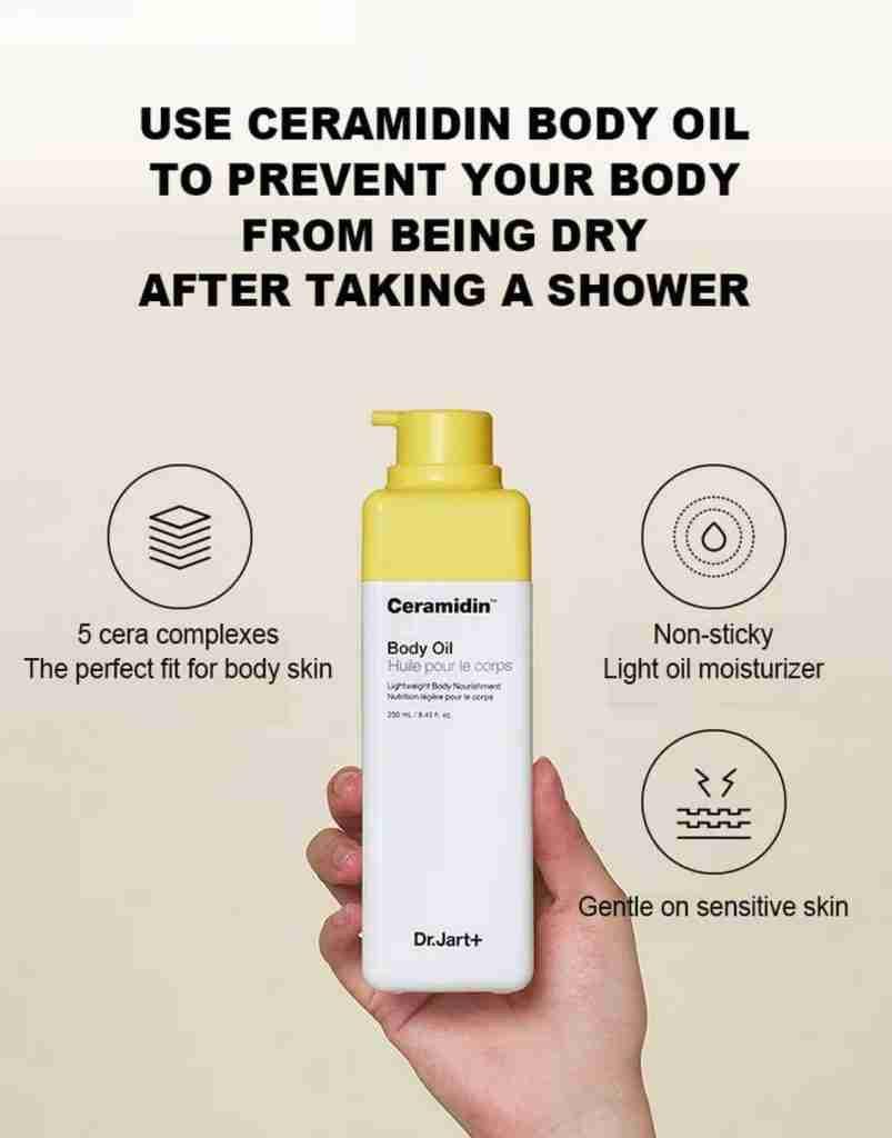 Dr.Jart+ Ceramidin Body Oil 250ml