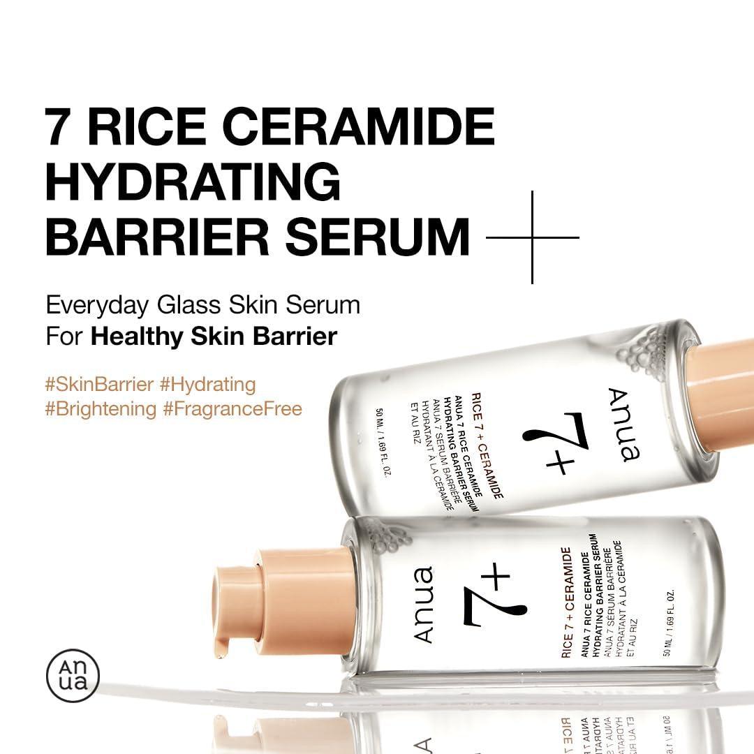 Anua RICE CERAMIDE 7 HYDRATING BARRIER SERUM 50ml (Essence)