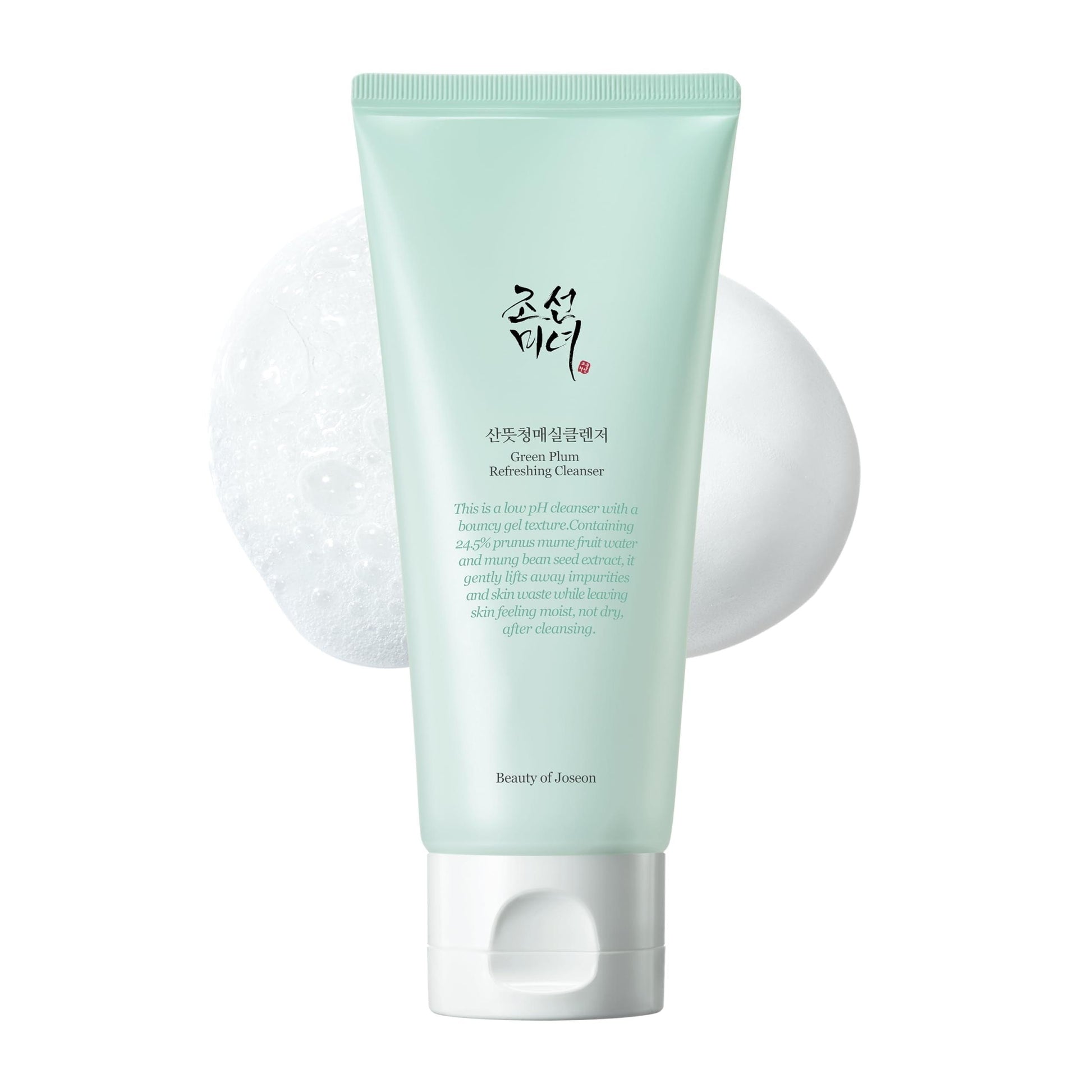 Beauty of Joseon Green Plum Refreshing Cleanser 100ml (Foam Cleanser)