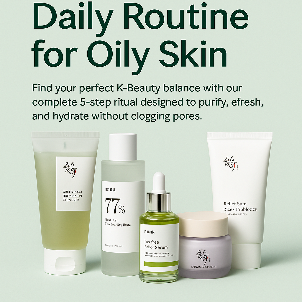 Daily Routine for Oily Skin