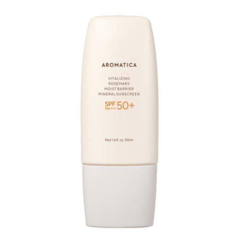 AROMATICA Vitalizing Rosemary Moist Barrier Mineral Sunscreen SPF50+ PA++++ 50ml