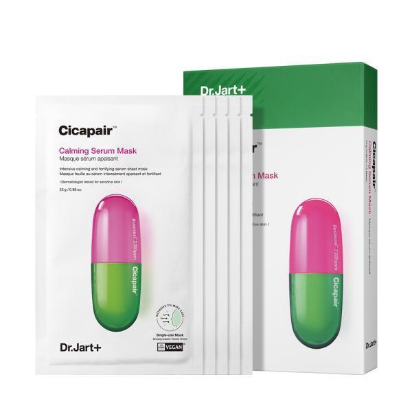 Dr.Jart+ Cicapair Calming Mask 25g, box of five sheet masks