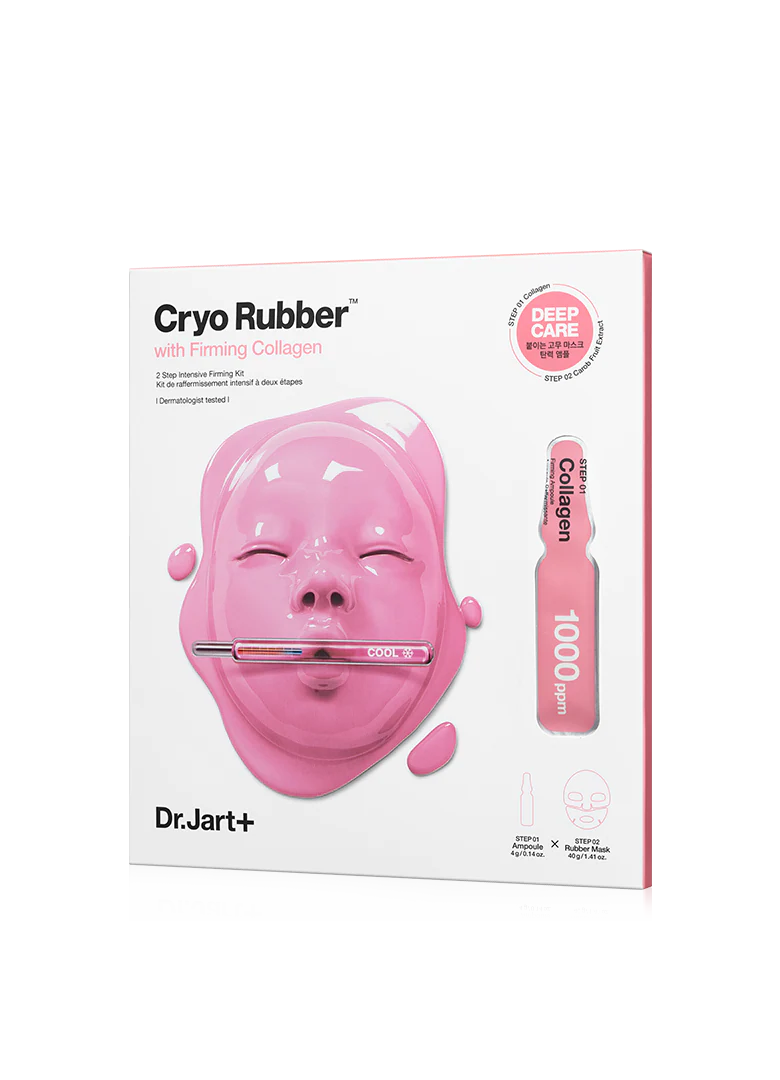 Dr.Jart+ Cryo Rubber with Firming Collagen two-step mask packaging