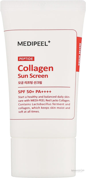 MEDIPEEL Red Lacto Collagen Pore Lifting Sunscreen SPF50+ PA++++ - Korean Sun Cream