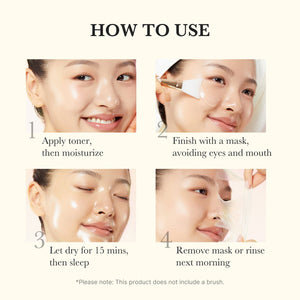 medicube Kojic Acid Turmeric Night Wrapping Mask 75ml, image 10