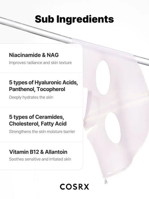 COSRX The Peptide Collagen Lifting Glow Hydrogel Mask 34g X 3ea, image 13