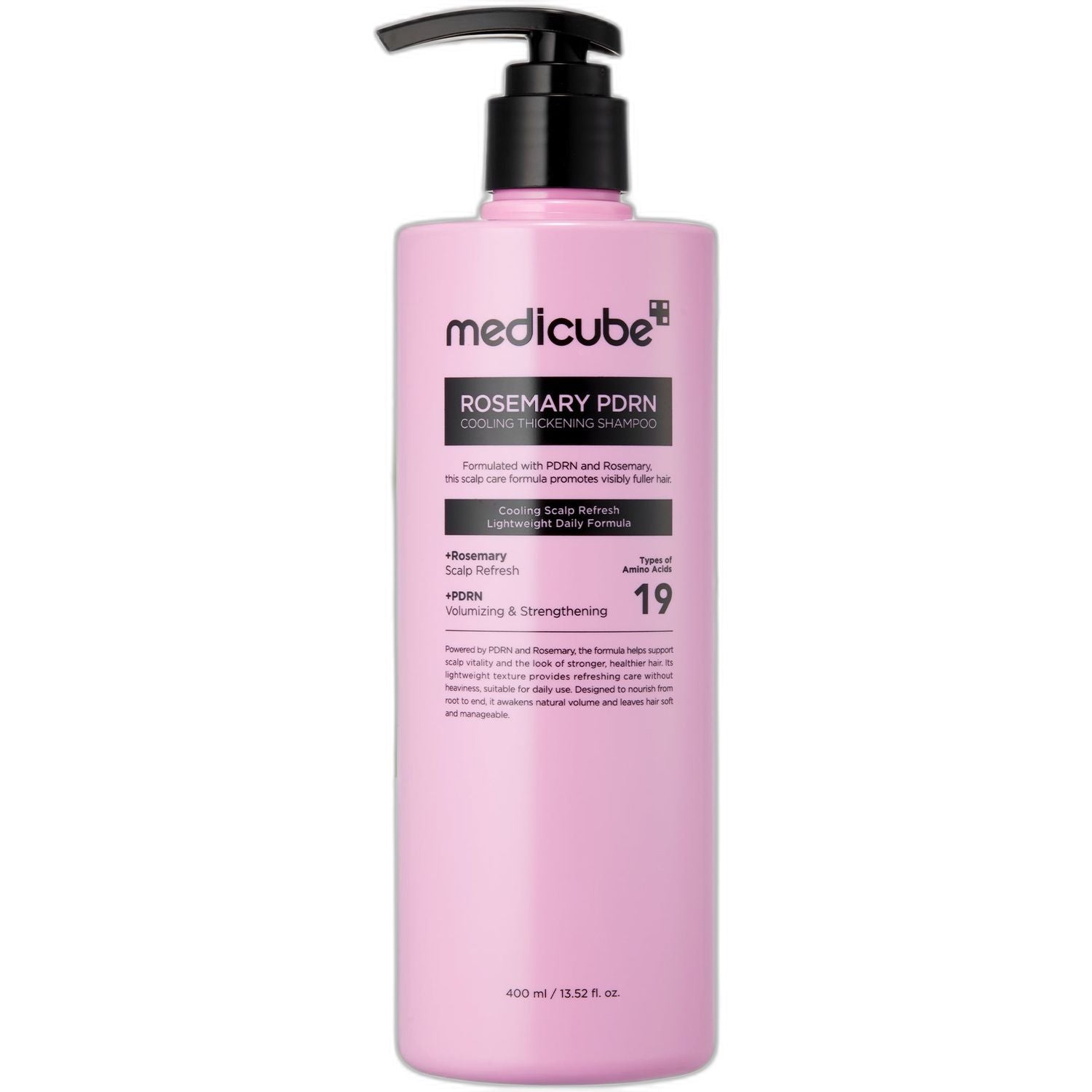 medicube Rosemary PDRN Cooling Thickening Shampoo 400ml