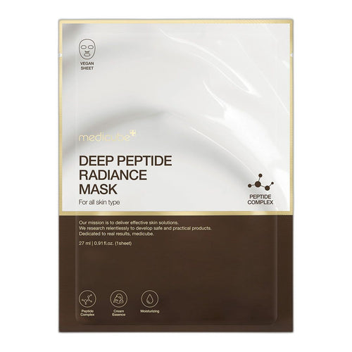 medicube Deep Peptide Radiance Mask 27g X 5ea