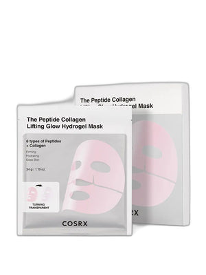 COSRX The Peptide Collagen Lifting Glow Hydrogel Mask 34g X 3ea