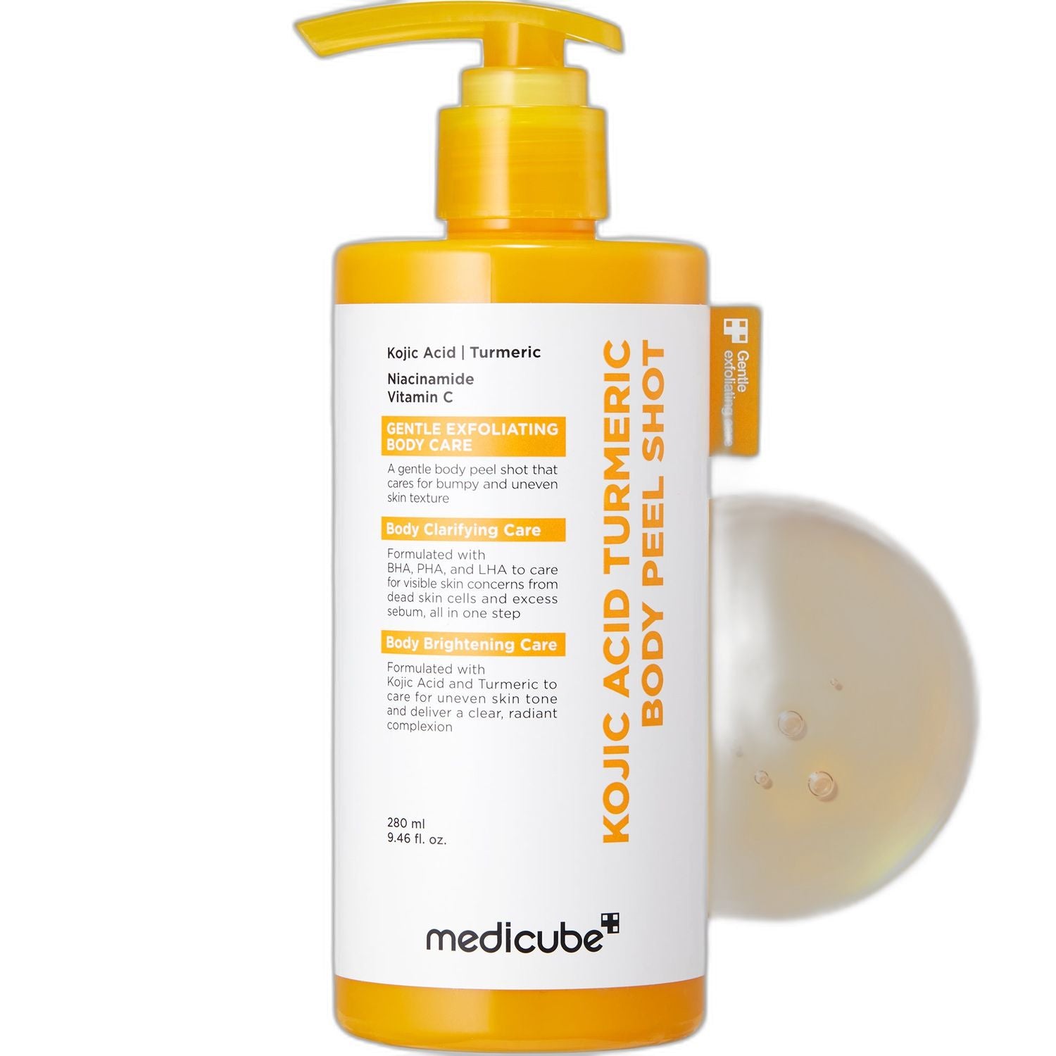 medicube Kojic Acid Turmeric Body Peel Shot 280ml
