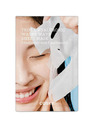 COSRX Hydrium Triple Hyaluronic Water Wave Sheet Mask (10 Sheets)