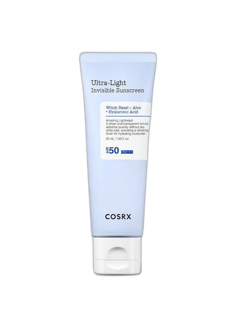 COSRX Ultra-Light Invisible Sunscreen SPF50 PA++++ 50ml