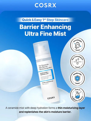 COSRX The Ceramide Skin Barrier Moisturizing Mist 120m, image 2