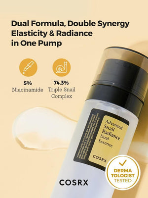 COSRX Advanced Snail Radiance Dual Essence 80ml, image 2