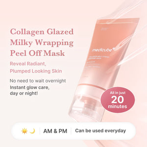medicube Collagen Milk Toning Wrapping Mask 75ml, image 2
