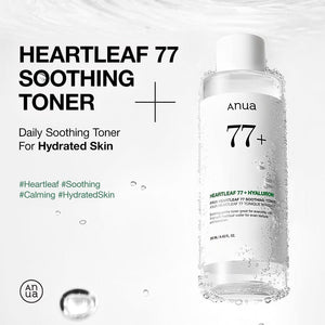 Anua HEARTLEAF 77% SOOTHING TONER 500ml, image 2